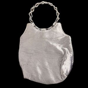 Vintage Victoria's Secret Velvet Silver Handbag